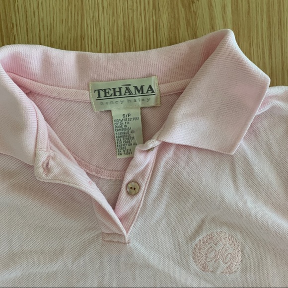 Collar Layering Top for Crewnecks Pink - Picture 2 of 2